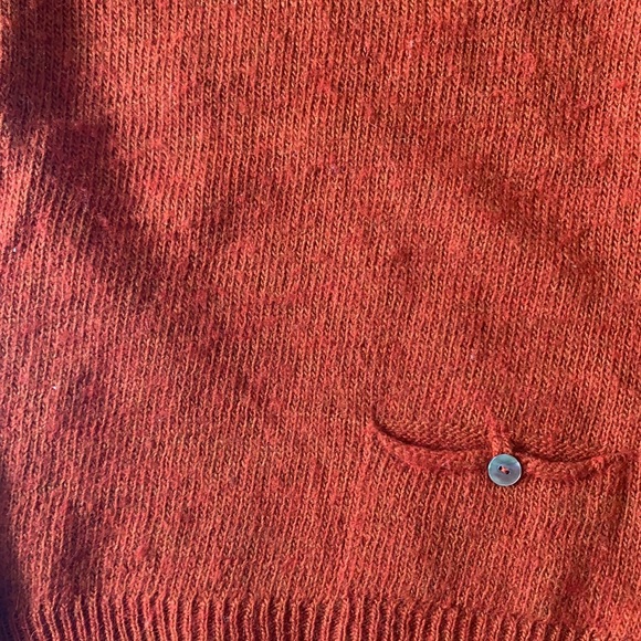 Mango knit sweater wool blend rust - Picture 2 of 8